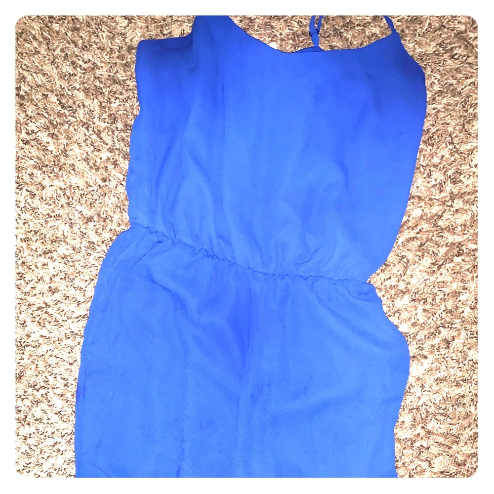 Beautiful royal blue jumpsuit